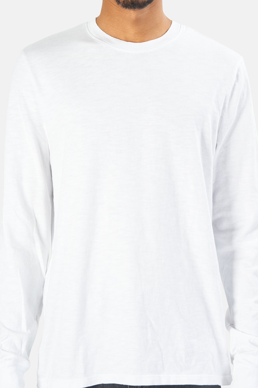 Presley Long Sleeve Shirt White - blueandcream