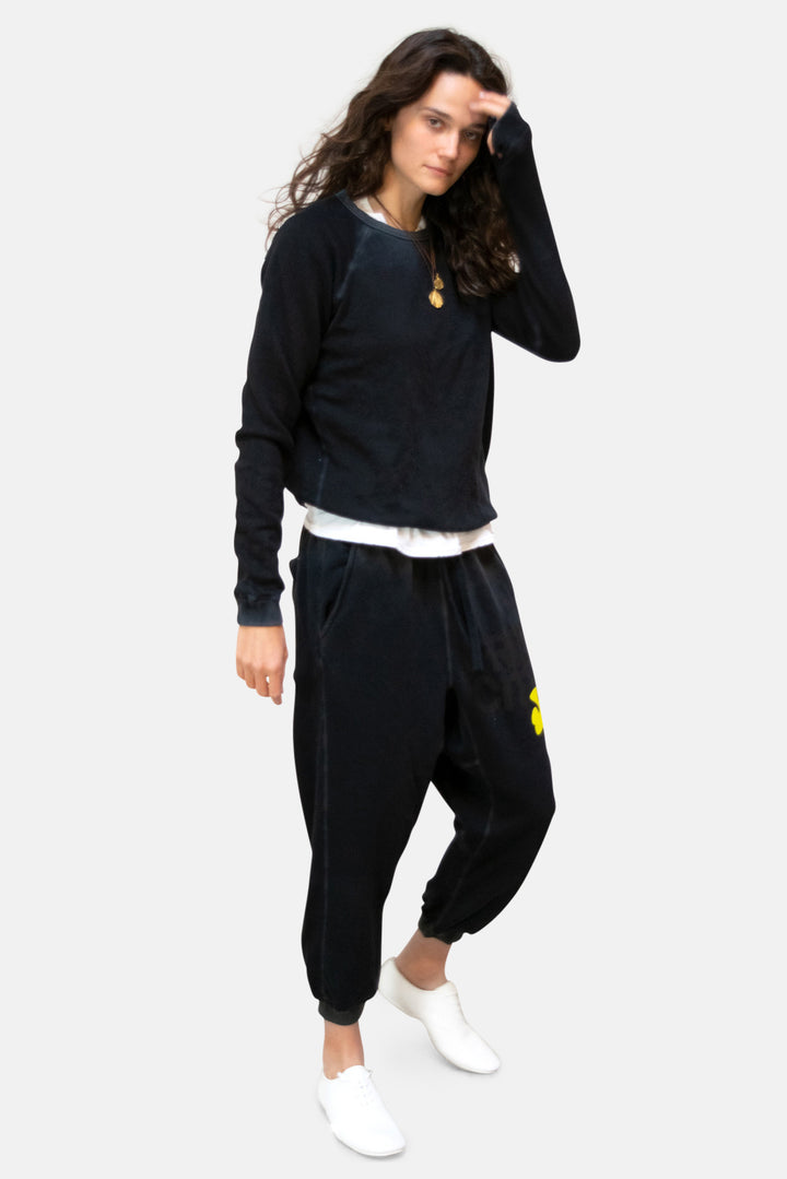 LUCKY RABBIT Sweatshirt - Superblack Rabbit