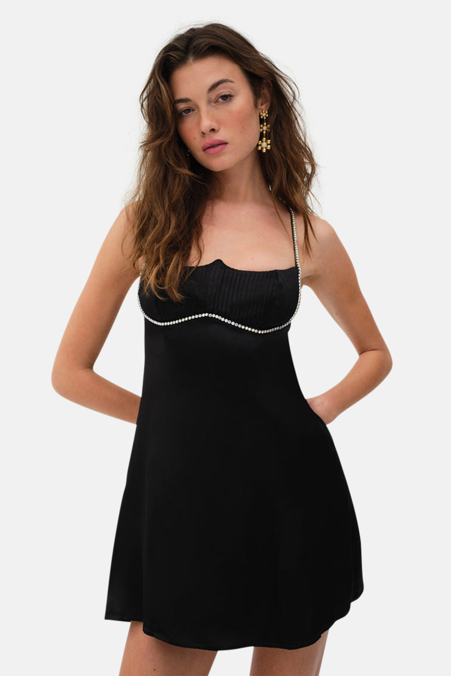 Elora Mini Dress Black