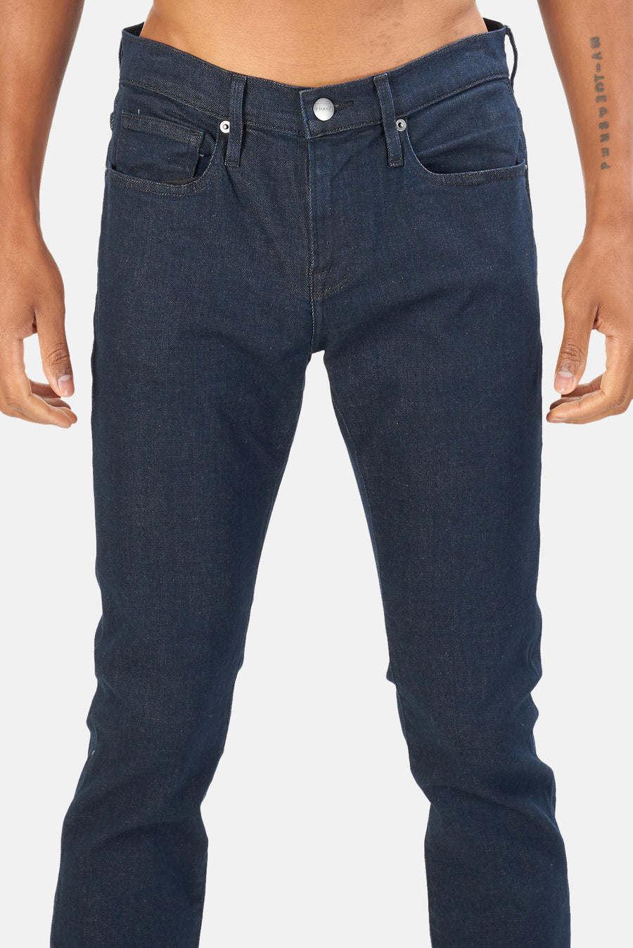 FRAME Edison L'Homme Skinny Jeans - blueandcream