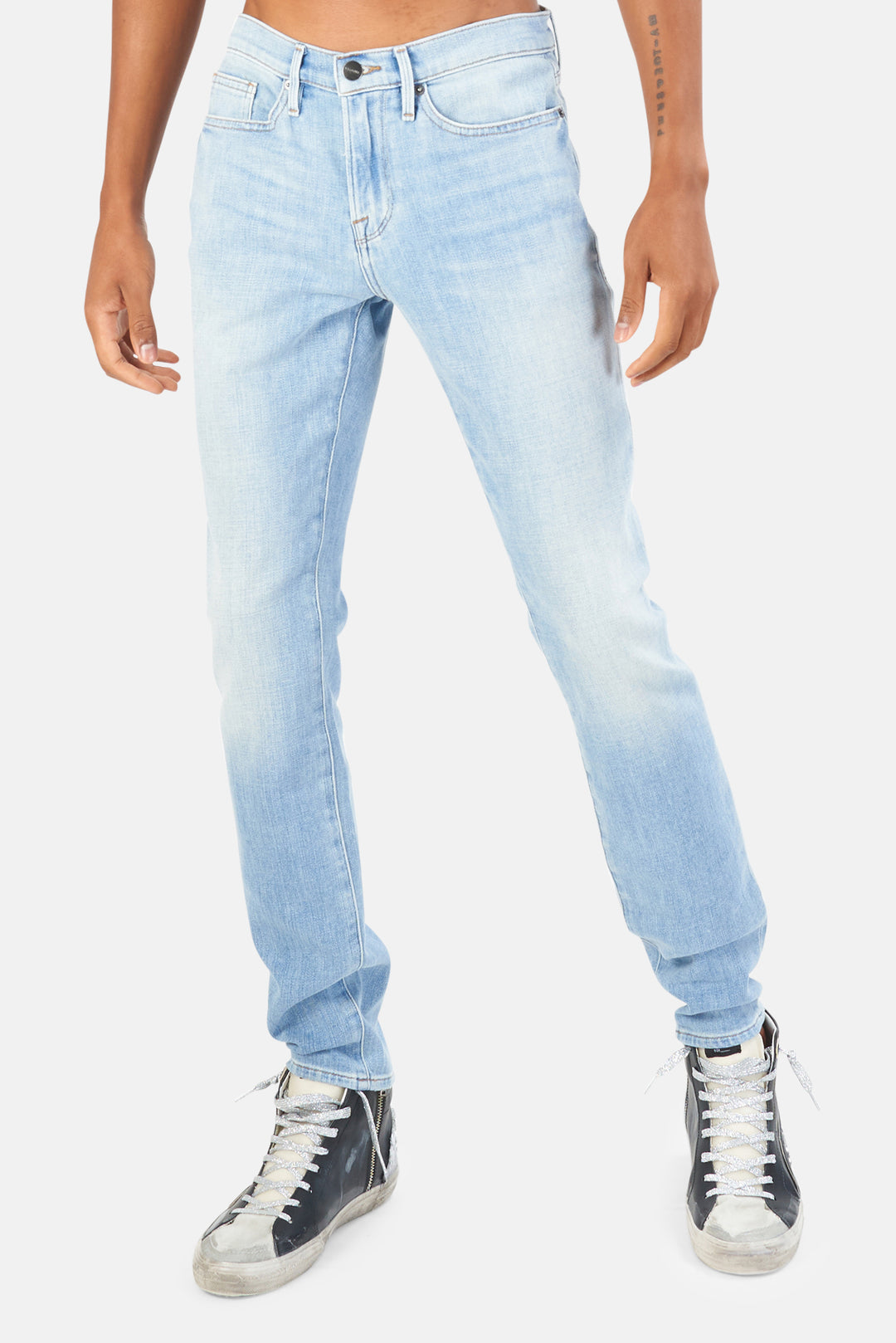 FRAME Finn L'Homme Skinny Jeans - blueandcream