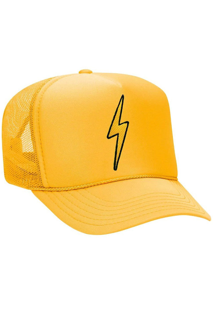 Bolt Trucker Hat Gold - blueandcream