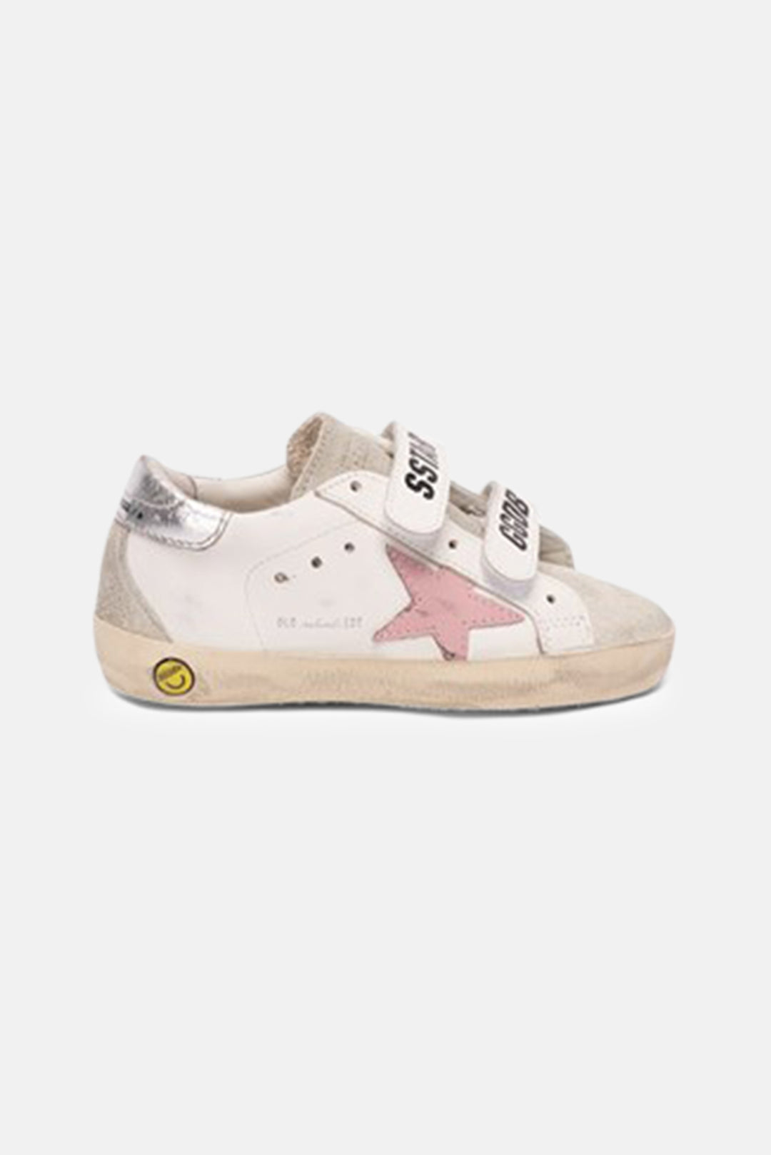 Toddler Old School Sneakers White/Orchid Pink