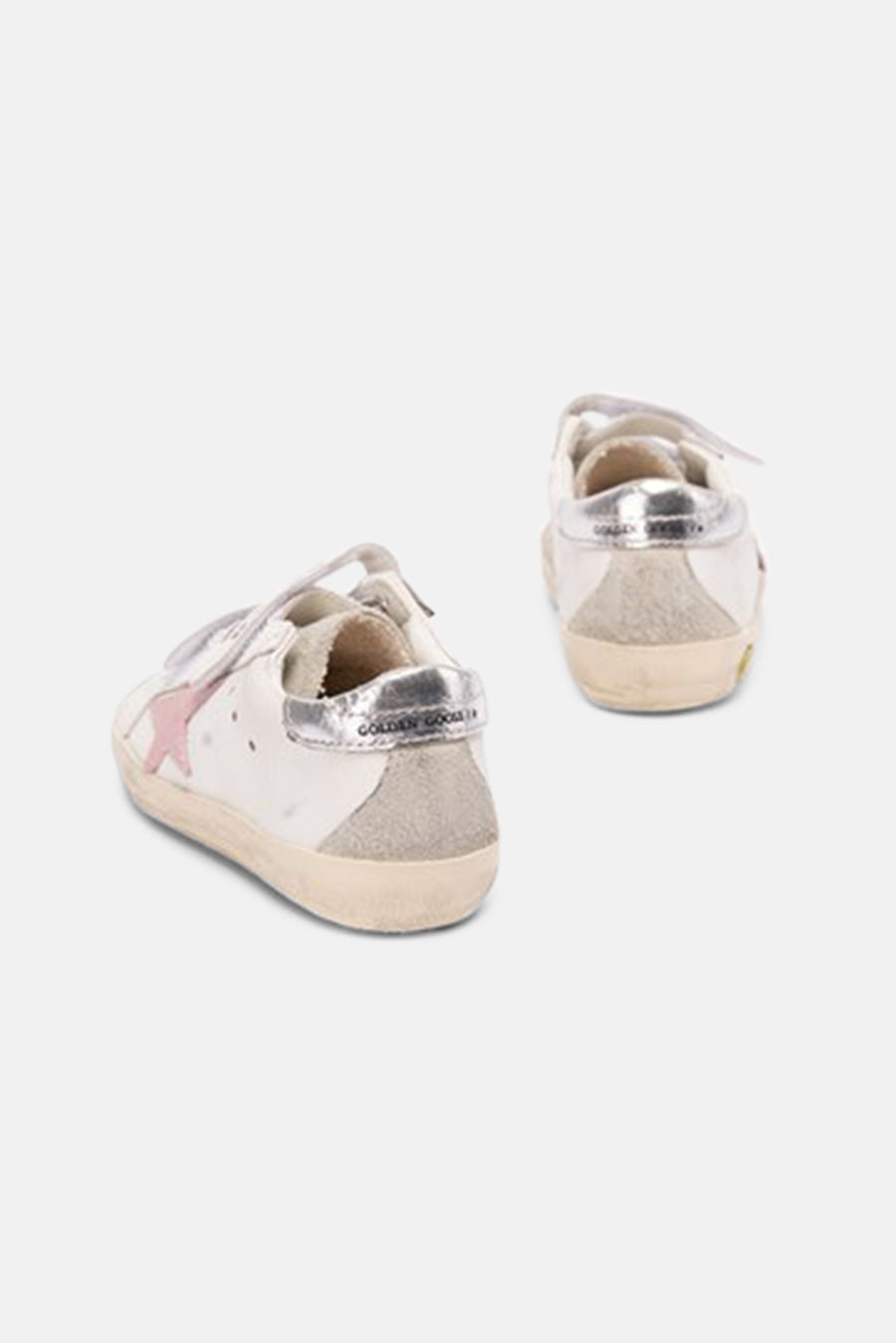Toddler Old School Sneakers White/Orchid Pink