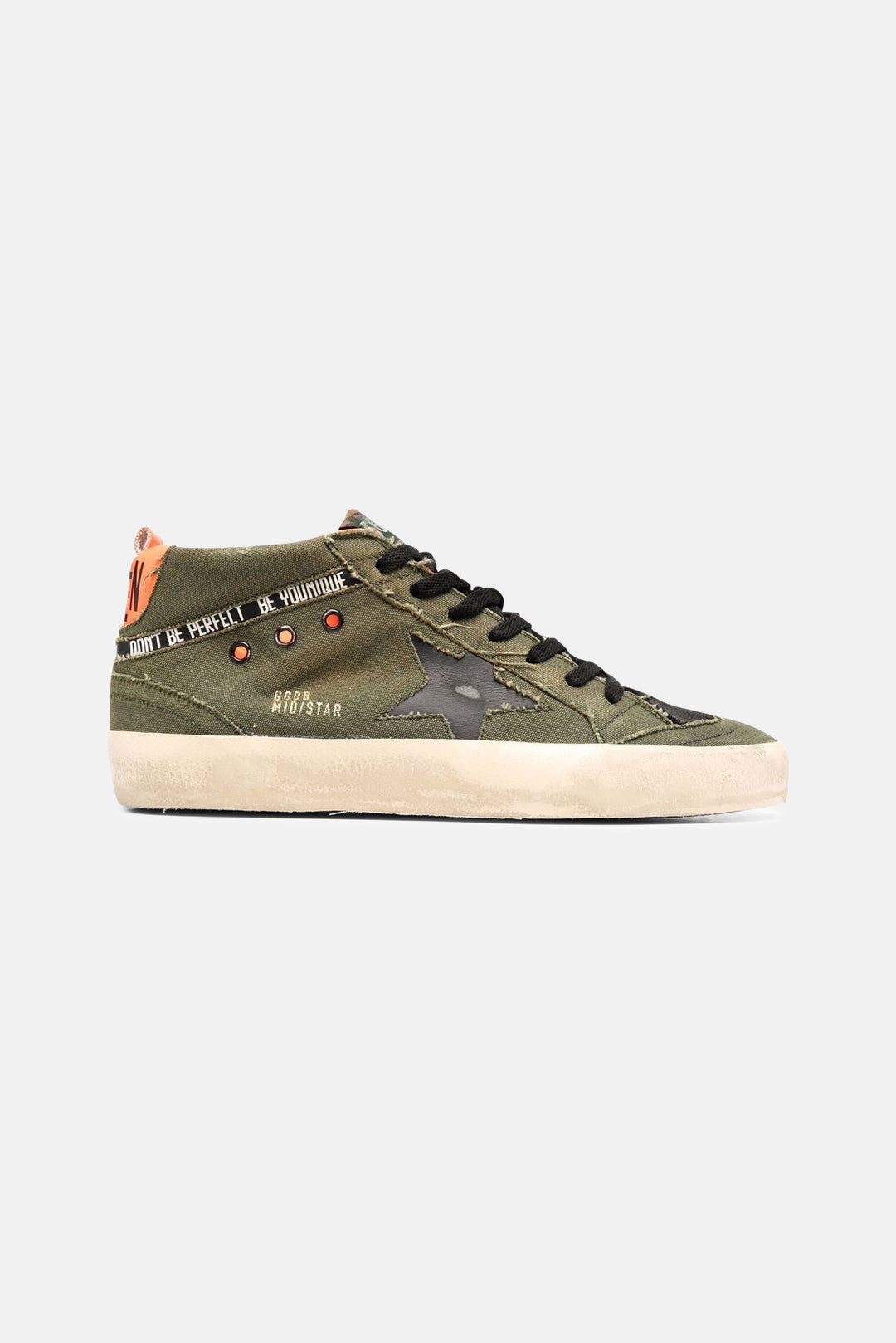 Men's Mid Star Sneakers Military Green