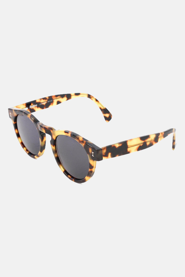 Leonard Sunglasses Tortoise/Grey - blueandcream
