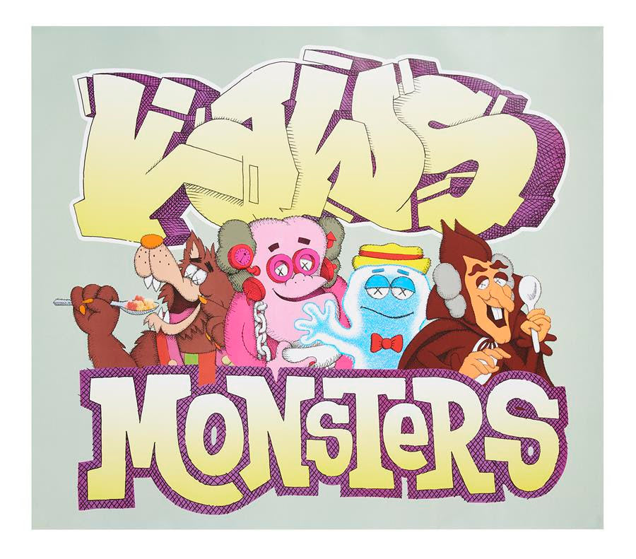 Kaws x Monster art