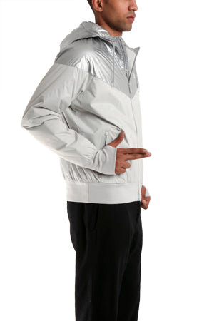 Nike SB Thermore Insulated Silver Jacket - blueandcream