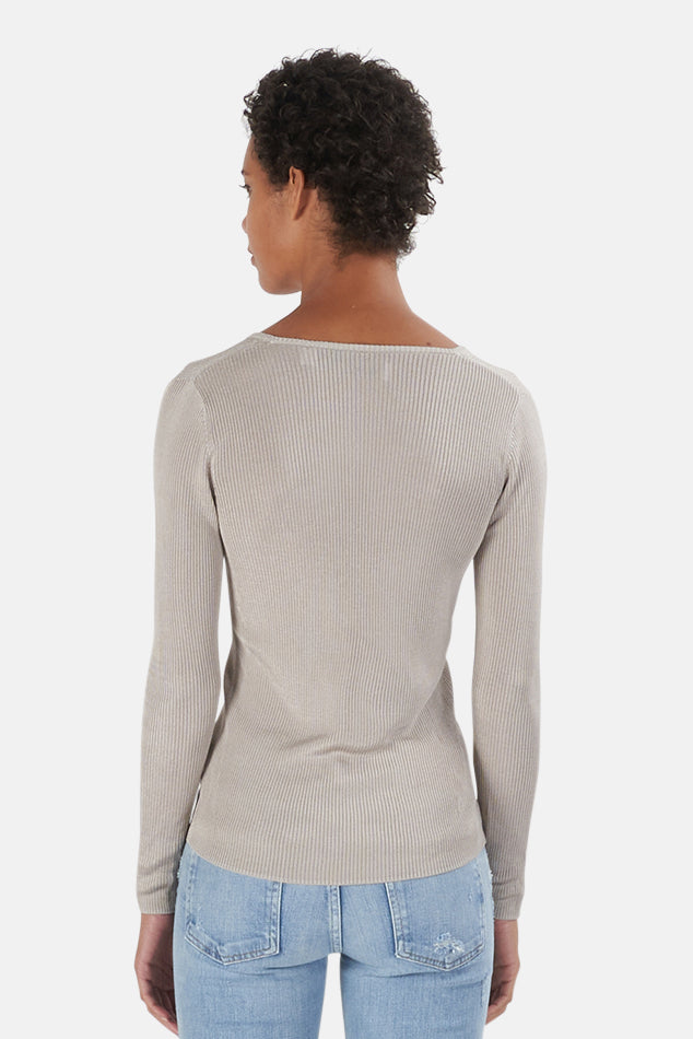 IRO Beige/Stone Grey Louyse Sweater - blueandcream