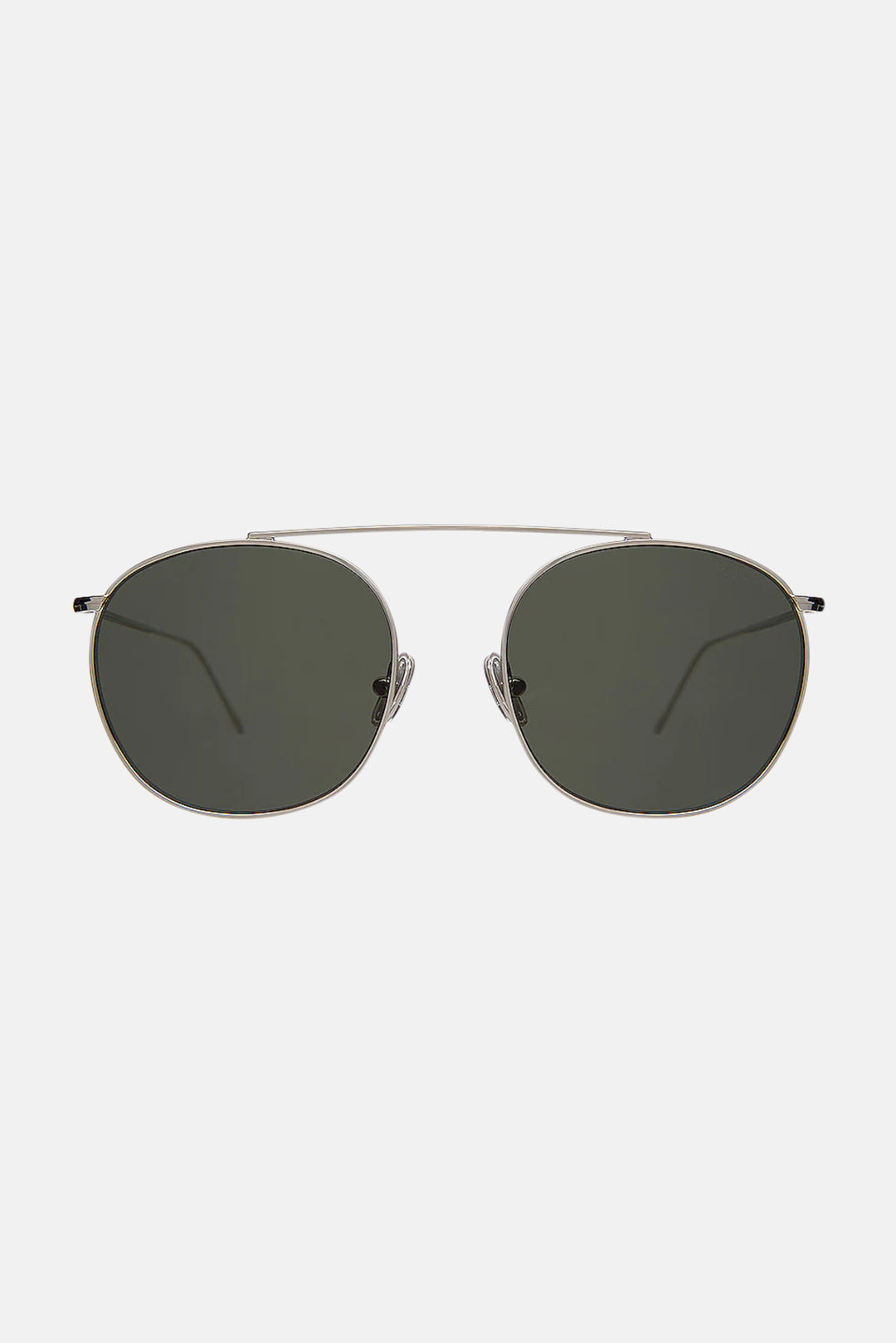 Mykonos II Sunglasses Silver/Olive - blueandcream