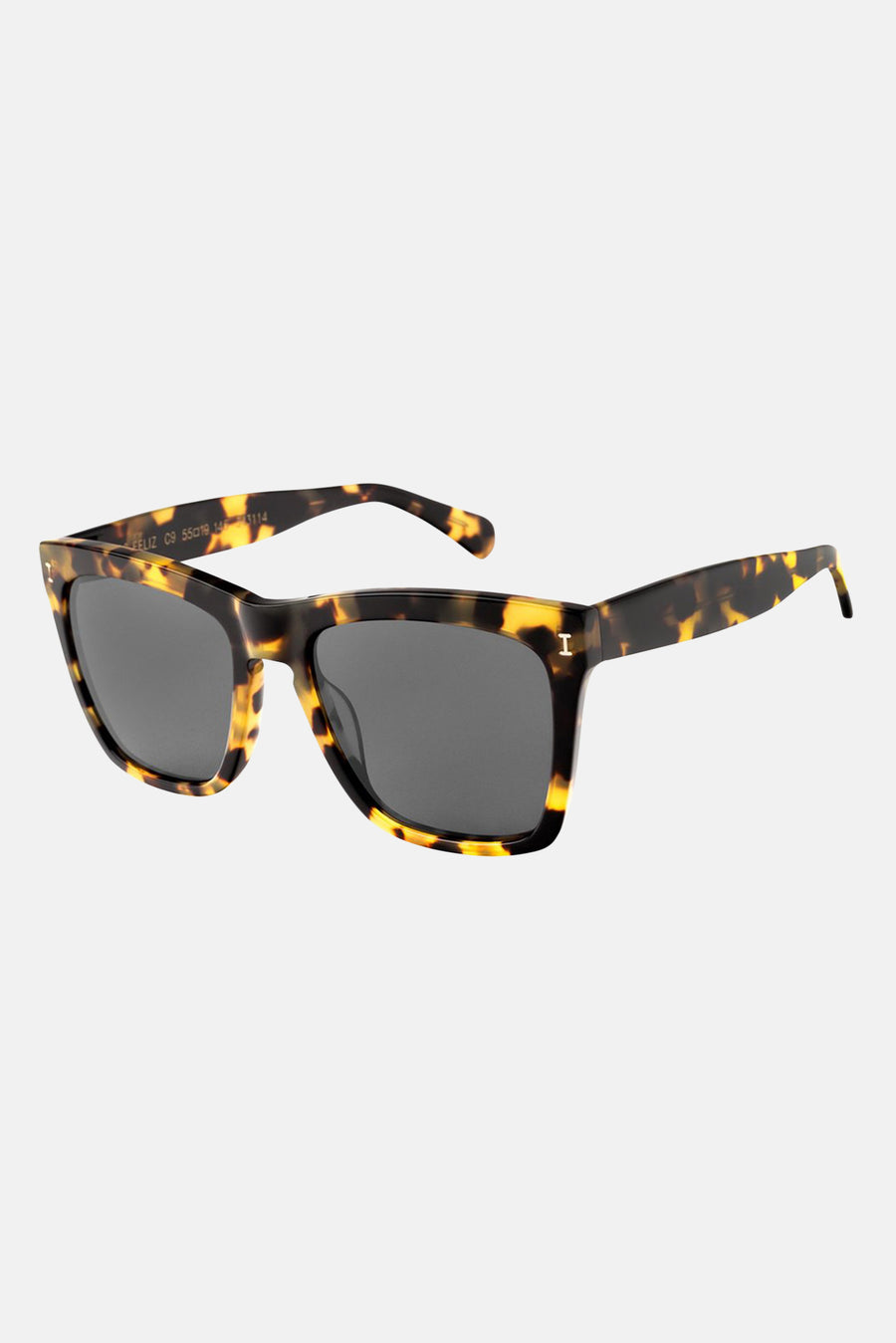 Los Feliz Sunglasses Tortoise/Grey - blueandcream