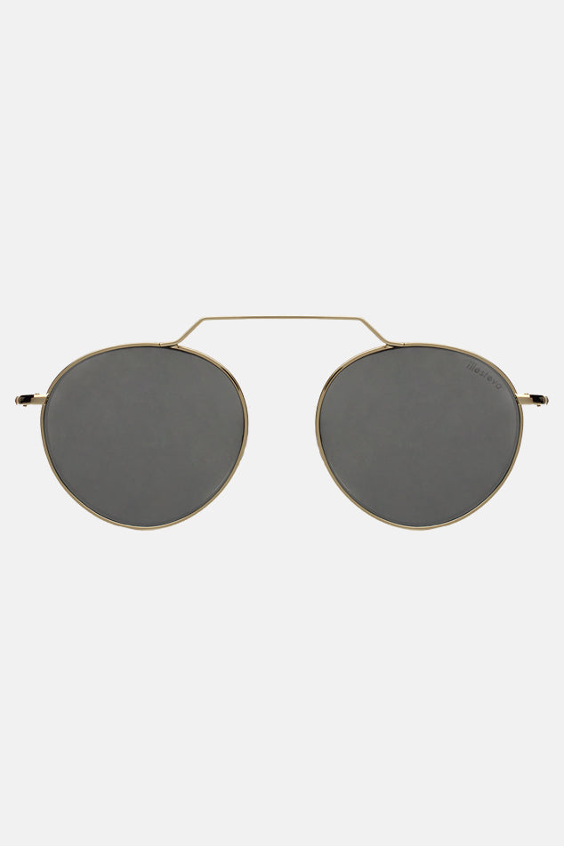 Wynwood II Sunglasses Gold/Silver Mirror - blueandcream