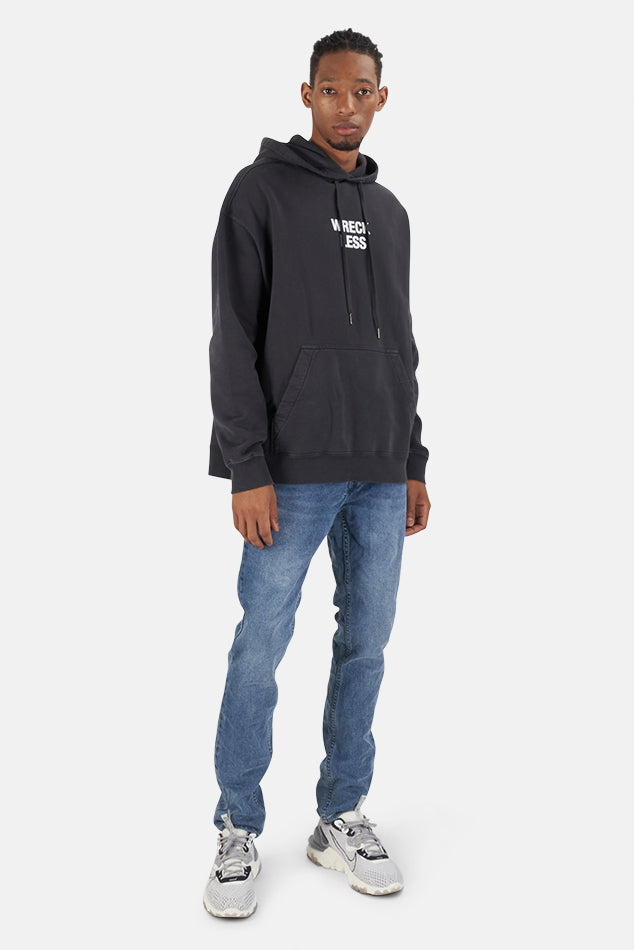 Subculture Hoodie Washed Black - blueandcream