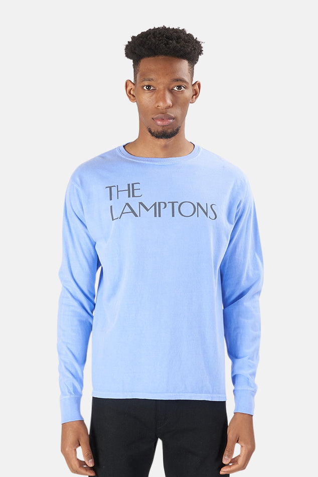 Lamptons Long Sleeve Tee Washed Purple - blueandcream