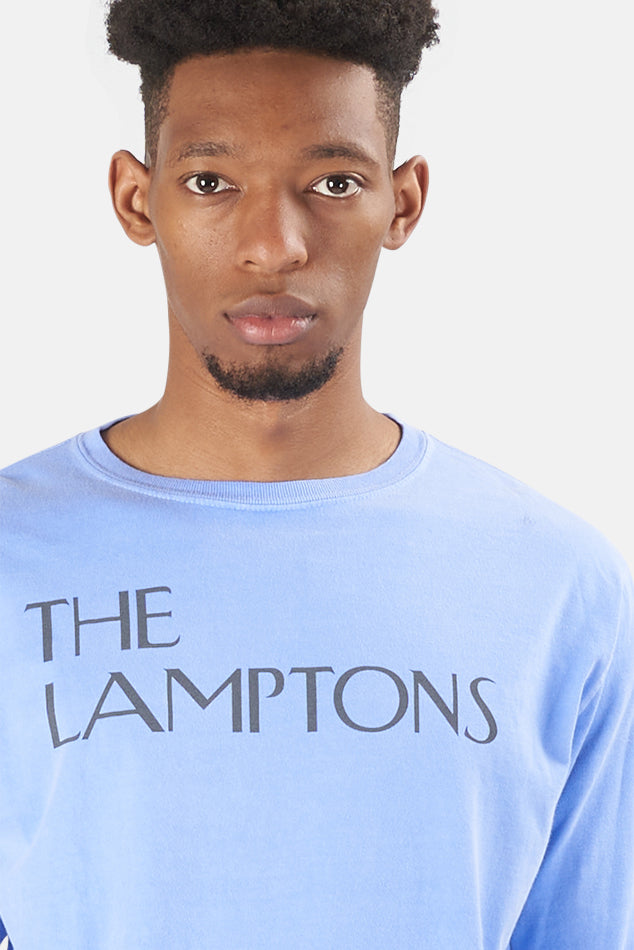 Lamptons Long Sleeve Tee Washed Purple - blueandcream