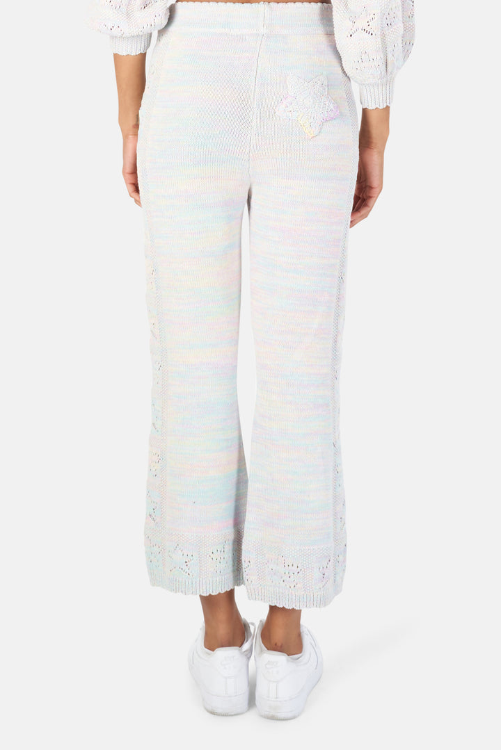 LoveShackFancy Toro Pant - blueandcream