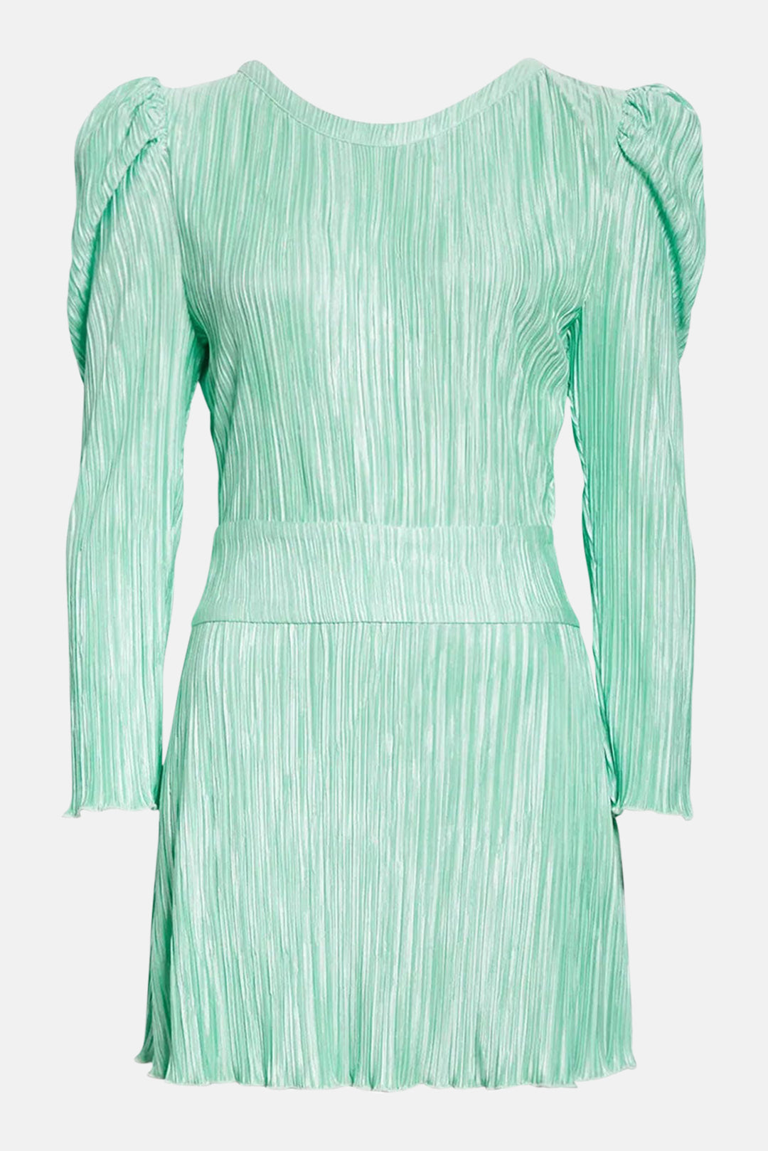 Carleen Dress Light Emerald - blueandcream