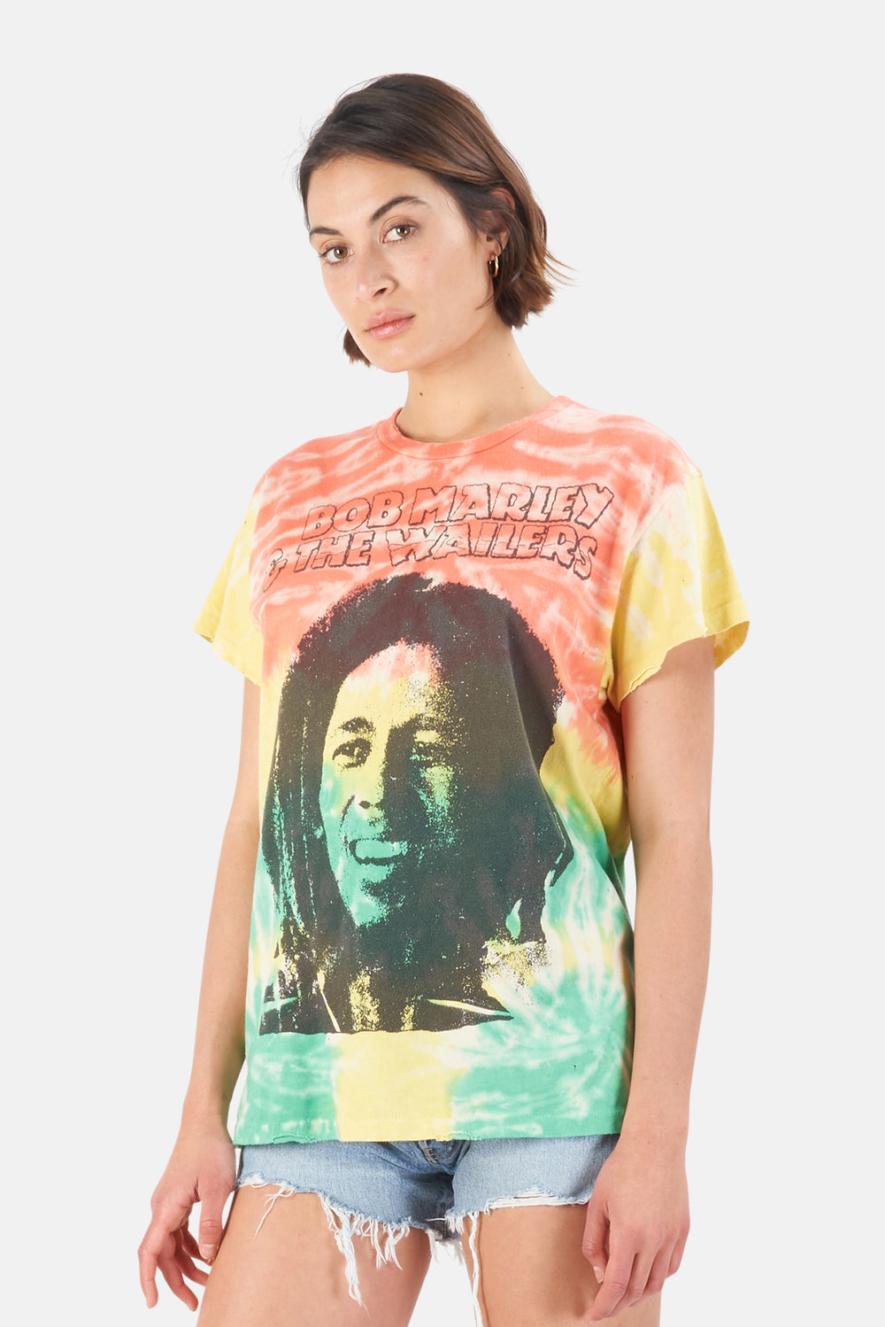 Bob Marley Kaya Tee Jamaica Tie Dye - blueandcream