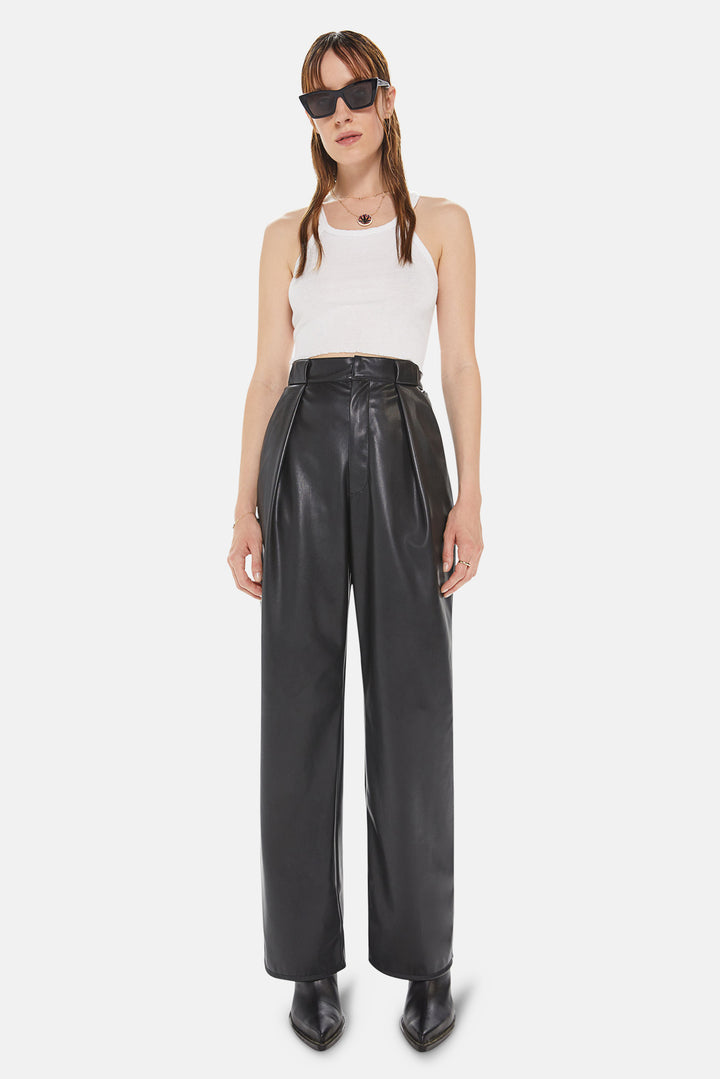 Tunnel Vision Pleated Pants Black