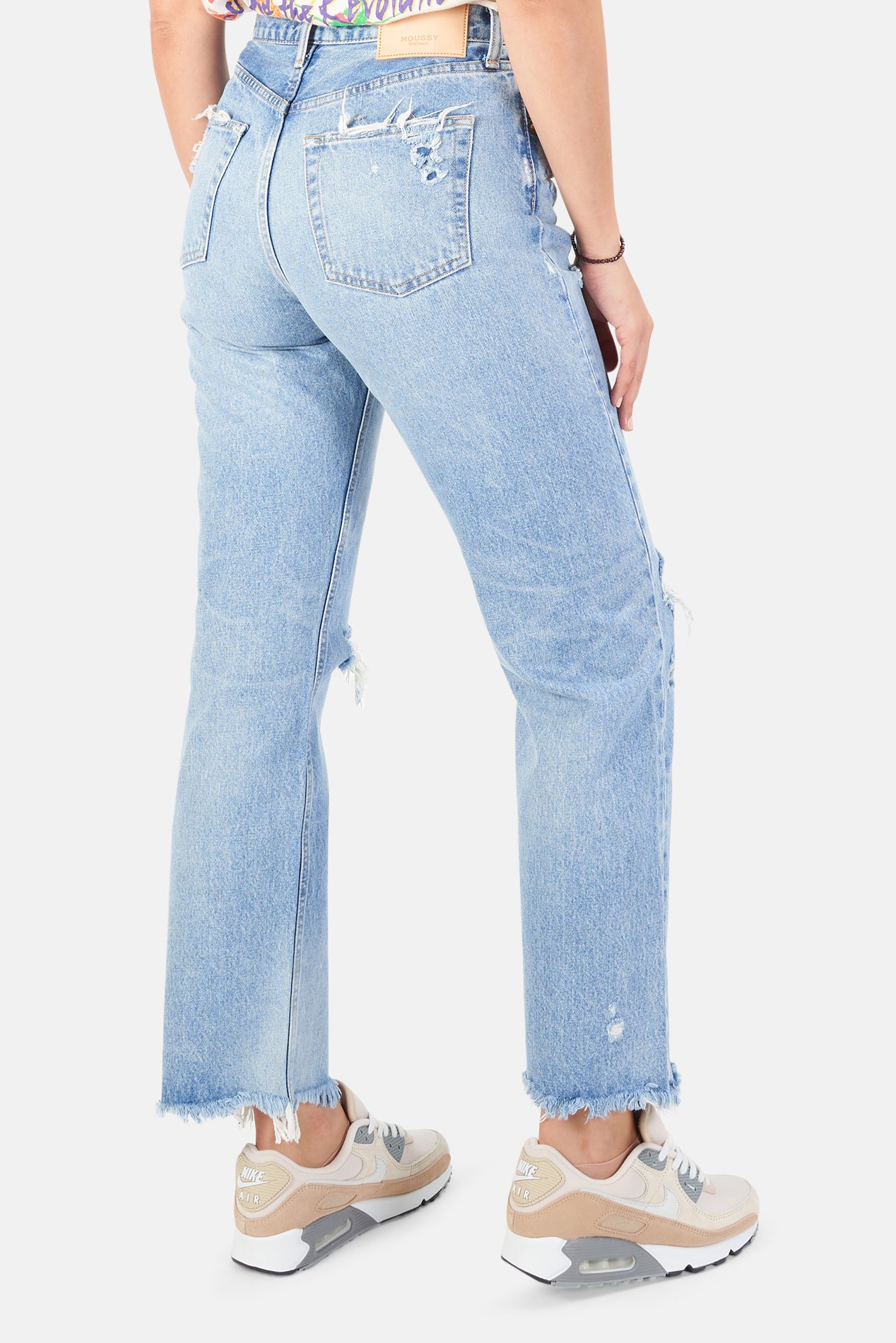 Odessa Wide Straight Jean Blue