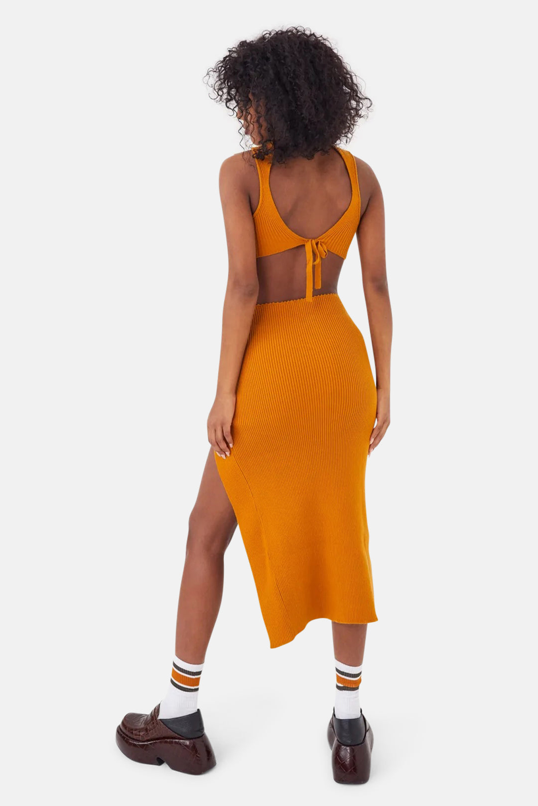 orange for love and lemons dress For Love and Lemons Saint Lucia Mini Dress! Adorable