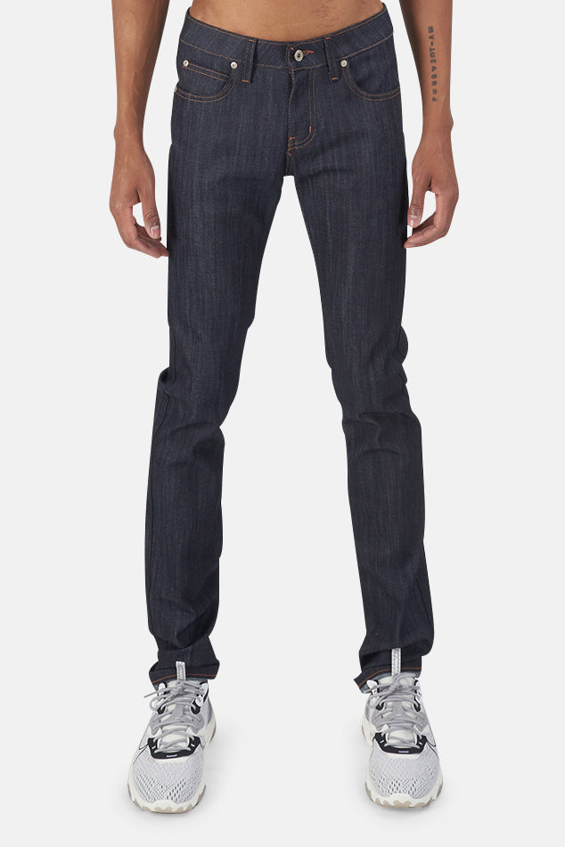Naked & Famous Power Stretch Jean - blueandcream