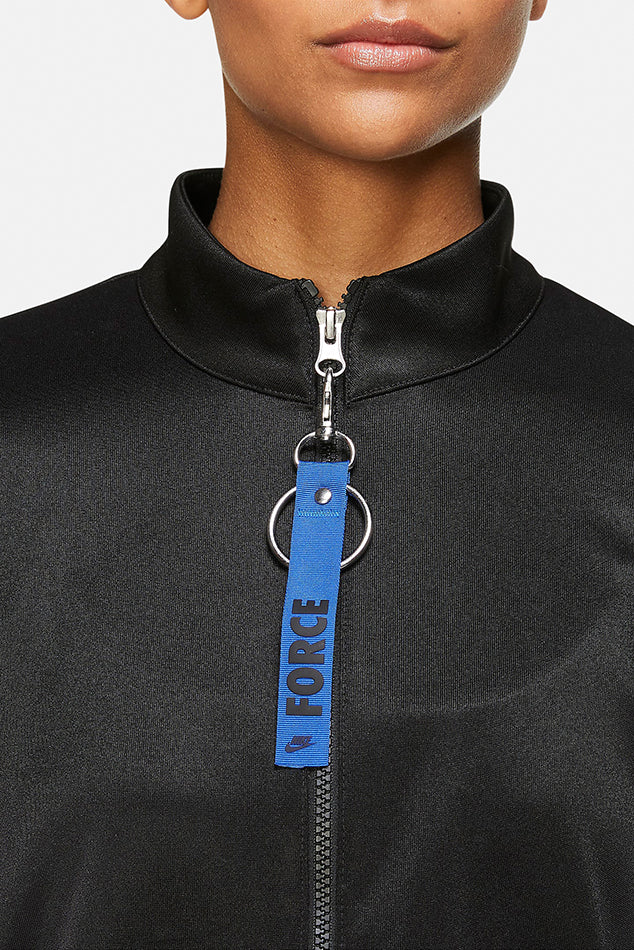 Nike Lacing Sleeves Zip Jacket - blueandcream