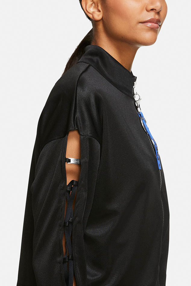 Nike Lacing Sleeves Zip Jacket - blueandcream