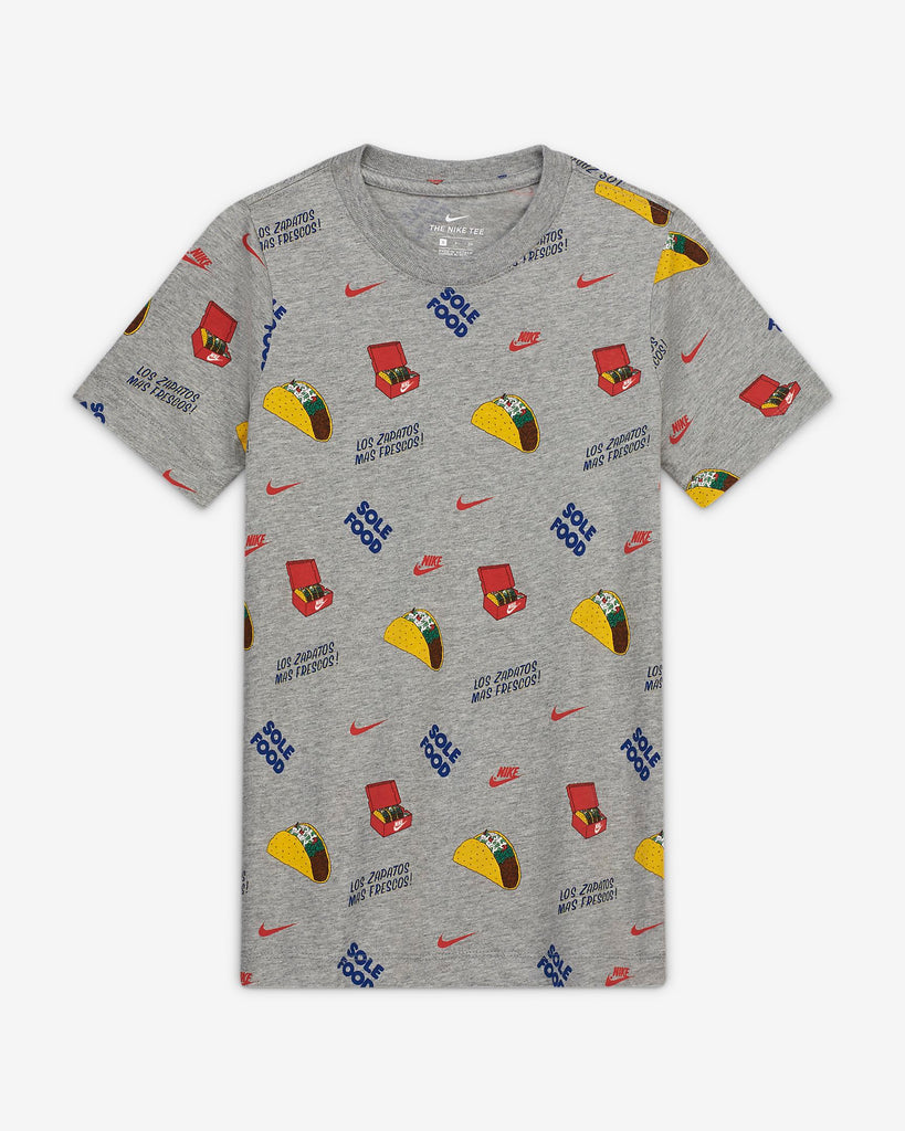 yellow and grey nike shirt