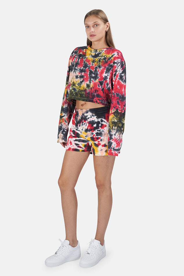 Tie Dye VIP Short - blueandcream