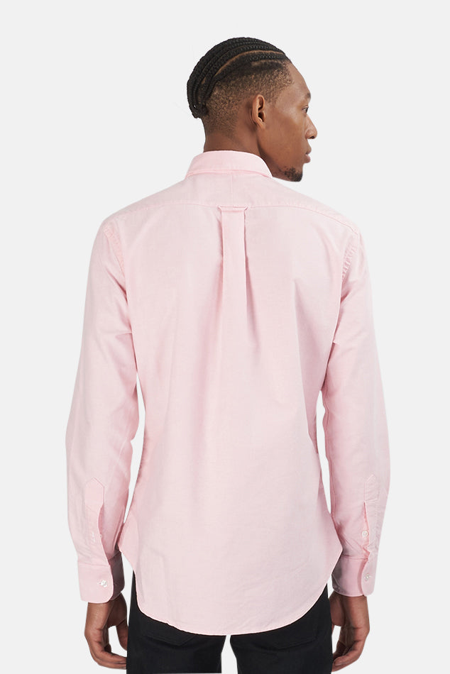 Oxford Button Down Pink - blueandcream