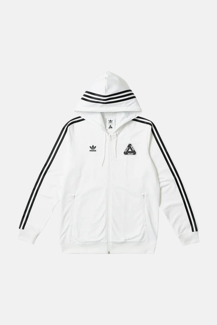 Adidas PALACE Hooded Firebird Track Top White – blueandcream