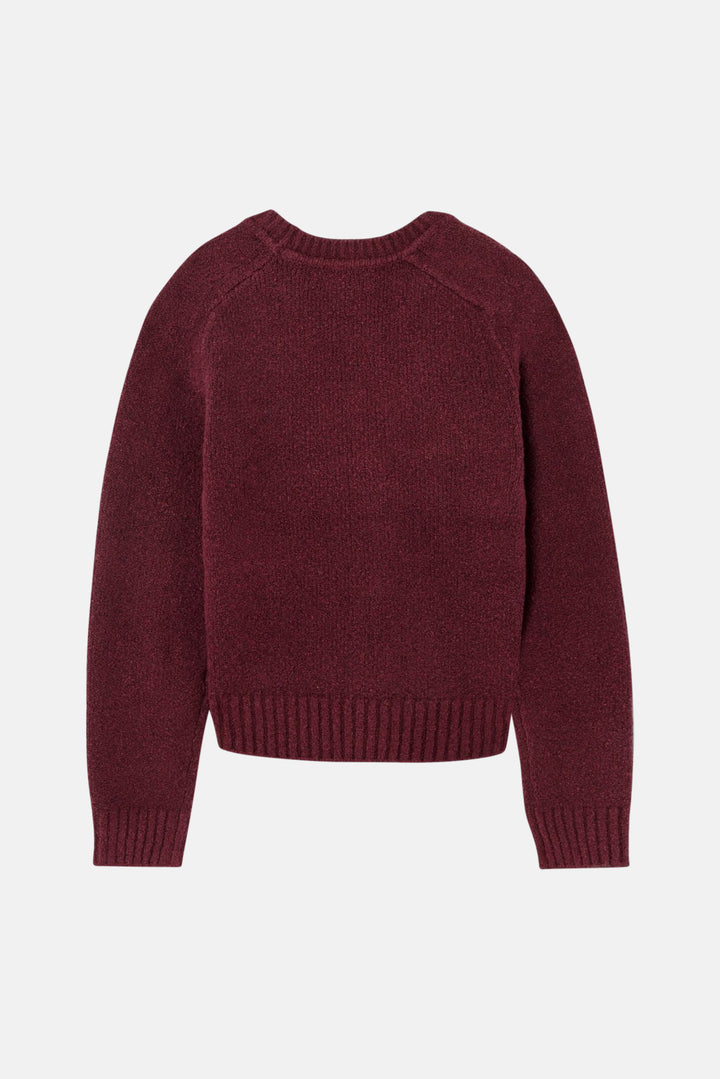 60s Shrunken Sweater Plum