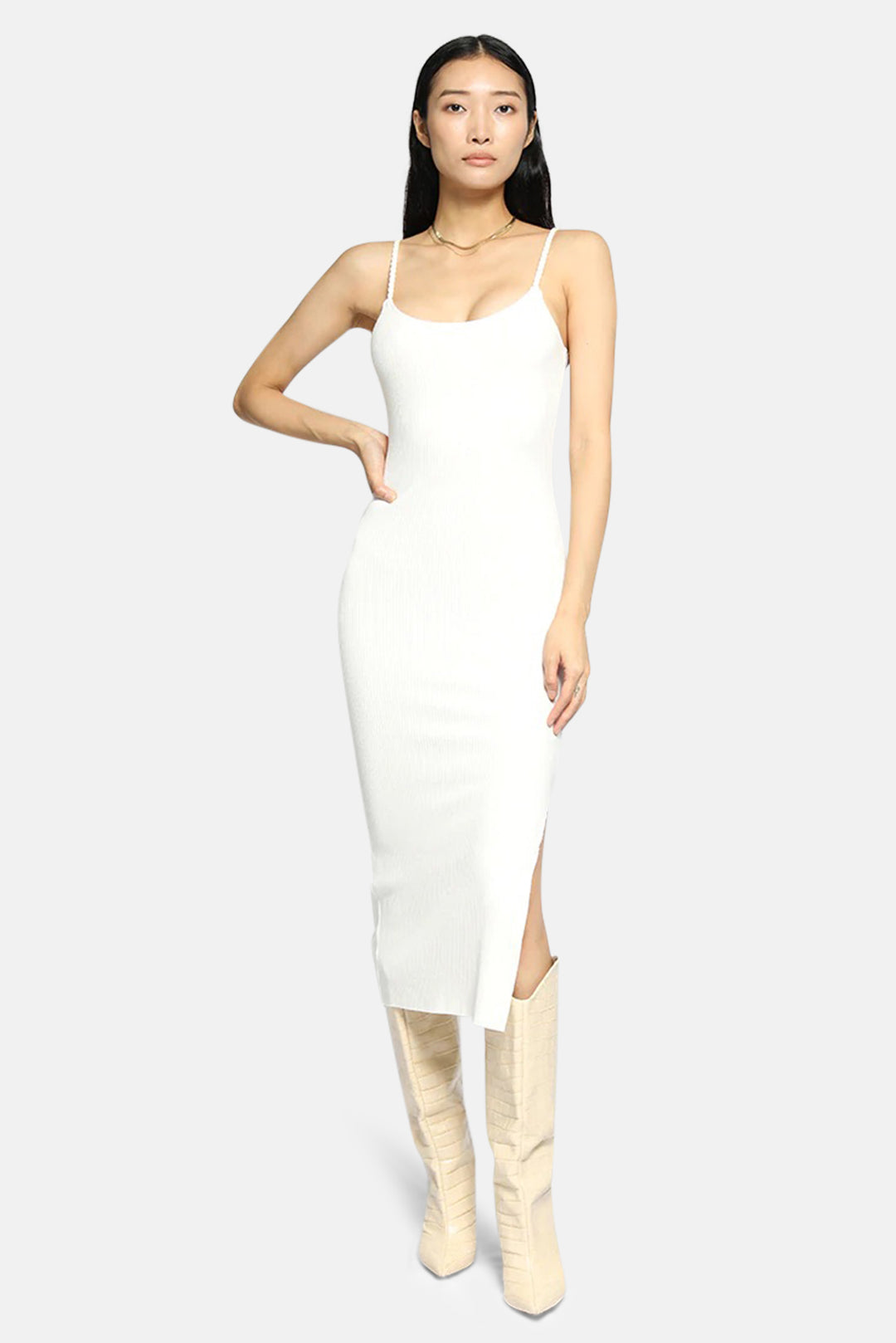 alloy maxi dress Tall Maxi Slit Dress