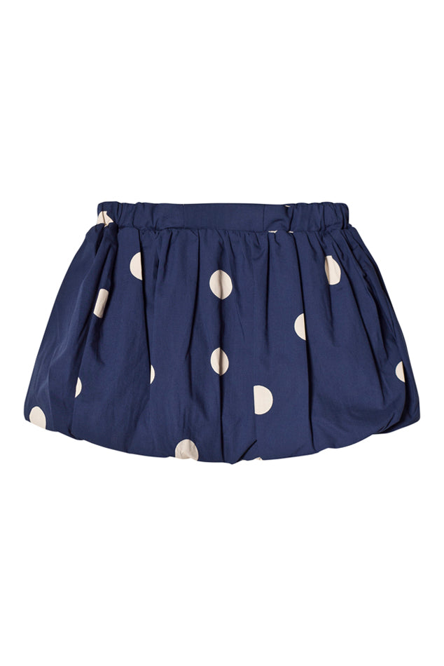 Mini Rodini Dot Woven Skirt - blueandcream