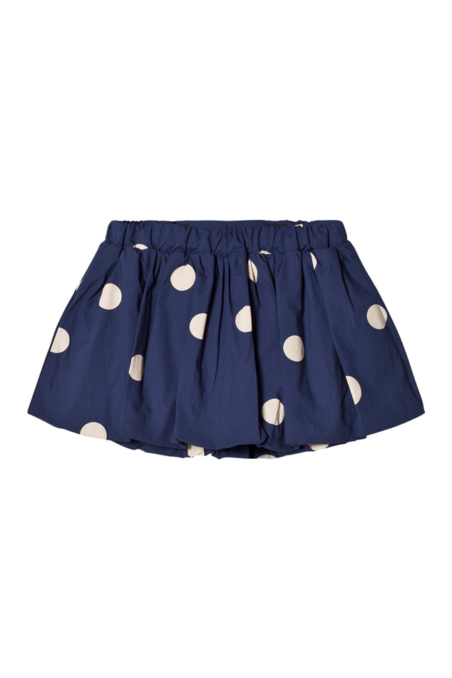Mini Rodini Dot Woven Skirt - blueandcream