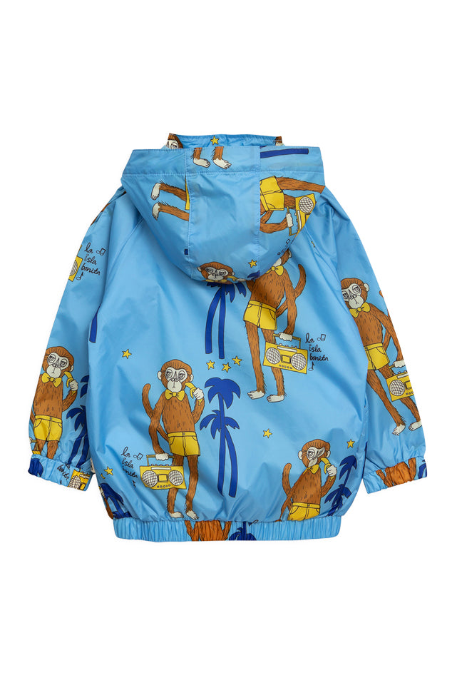 Mini Rodini Cool Monkey Sporty Jacket – blueandcream