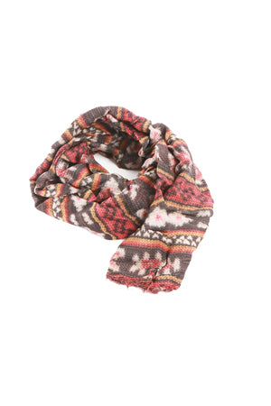 Leonello Scarf Leonello Blk/Red/Orange - blueandcream