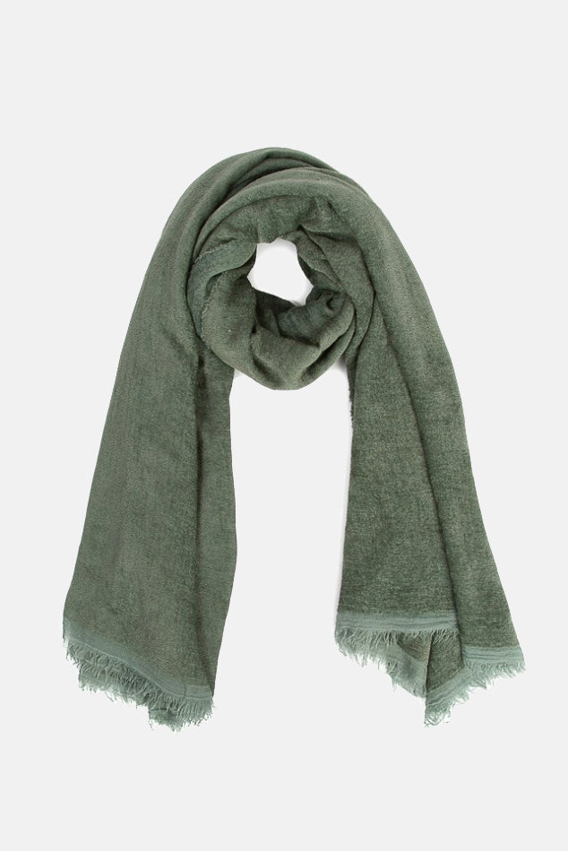 Pissy Scarf Sage Green - blueandcream