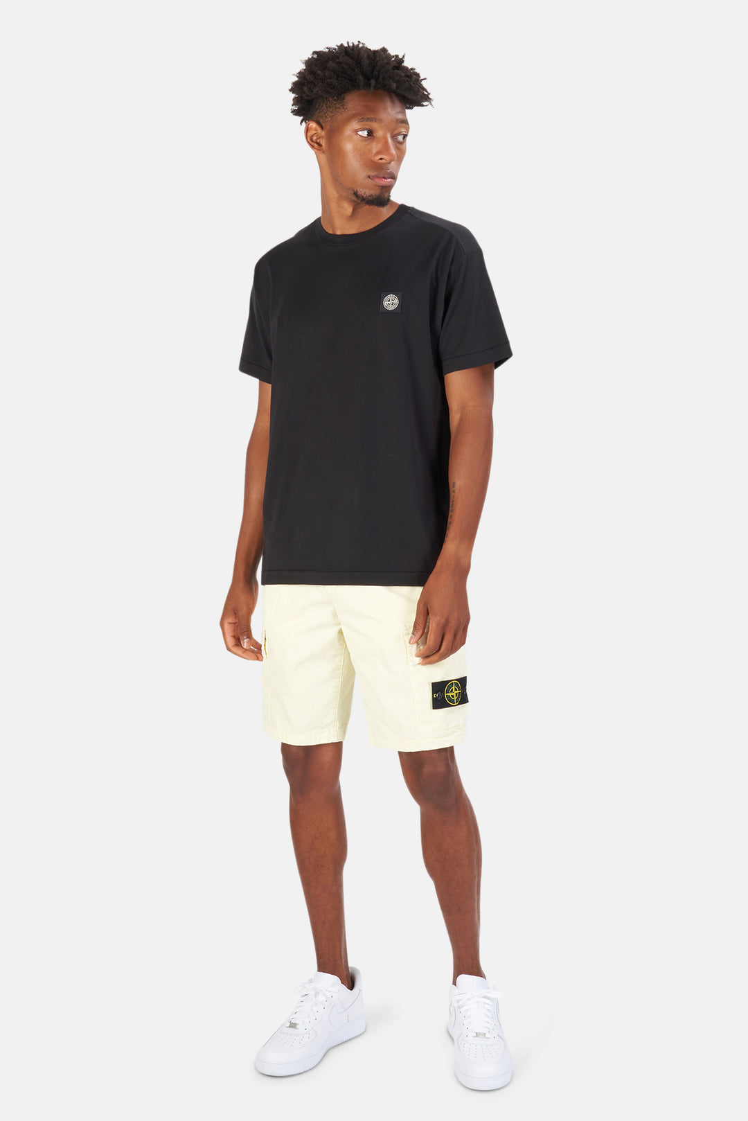 Cargo Bermuda Shorts Lemon - blueandcream