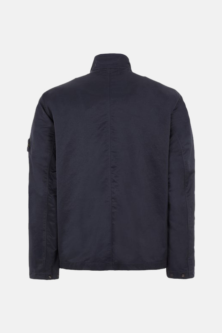 Hyper Dense Nylon Raso Blouson Navy Blue