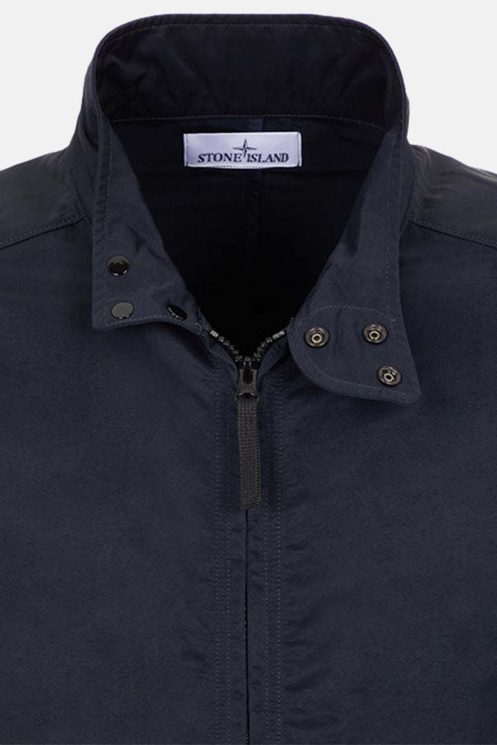 Hyper Dense Nylon Raso Blouson Navy Blue