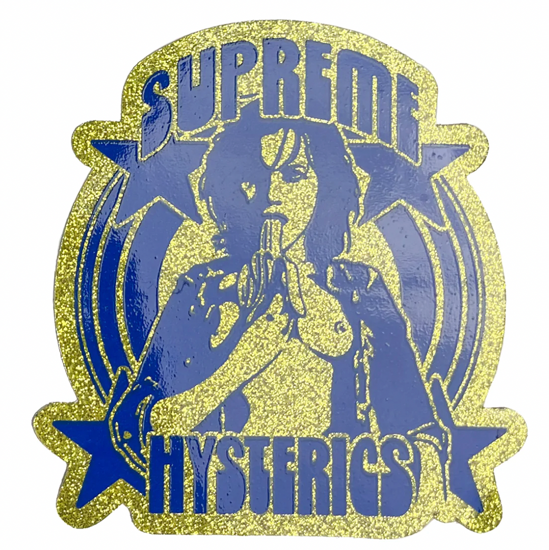 Supreme Hysterics Sticker - blueandcream