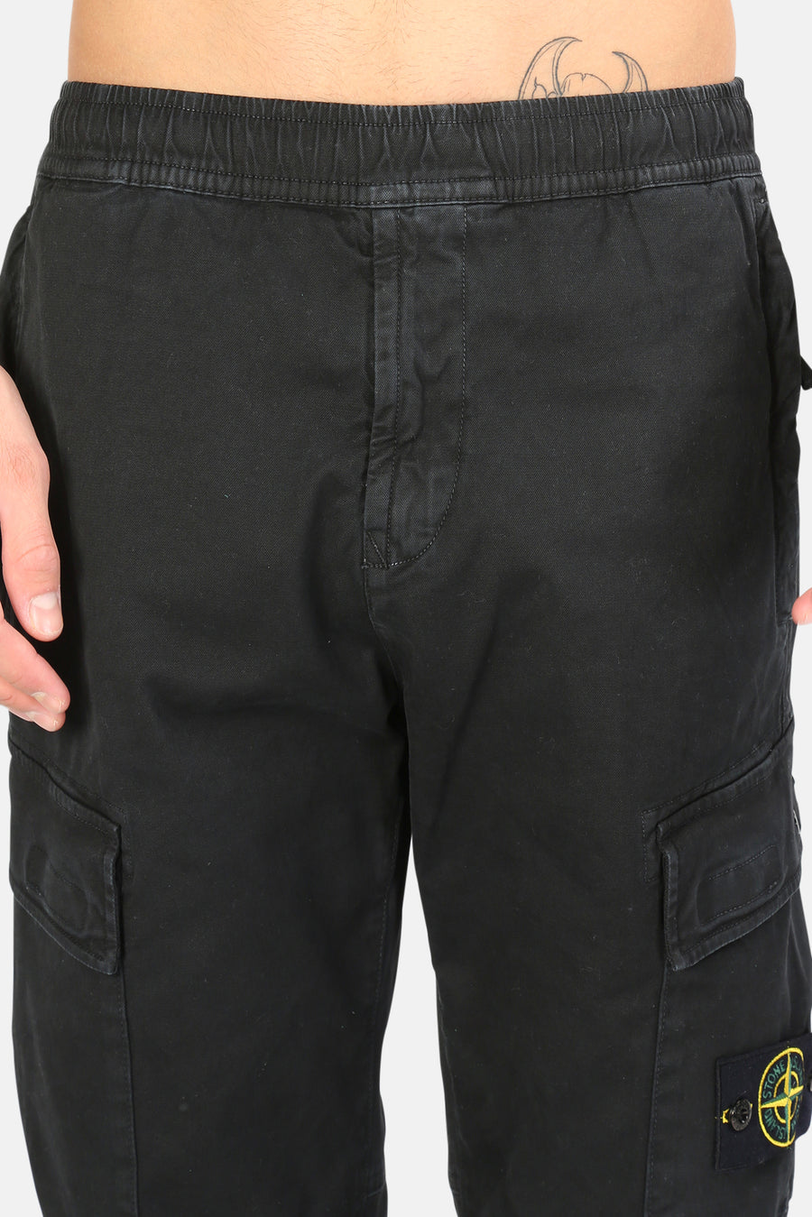 Cargo Trousers Old Dye Black - blueandcream