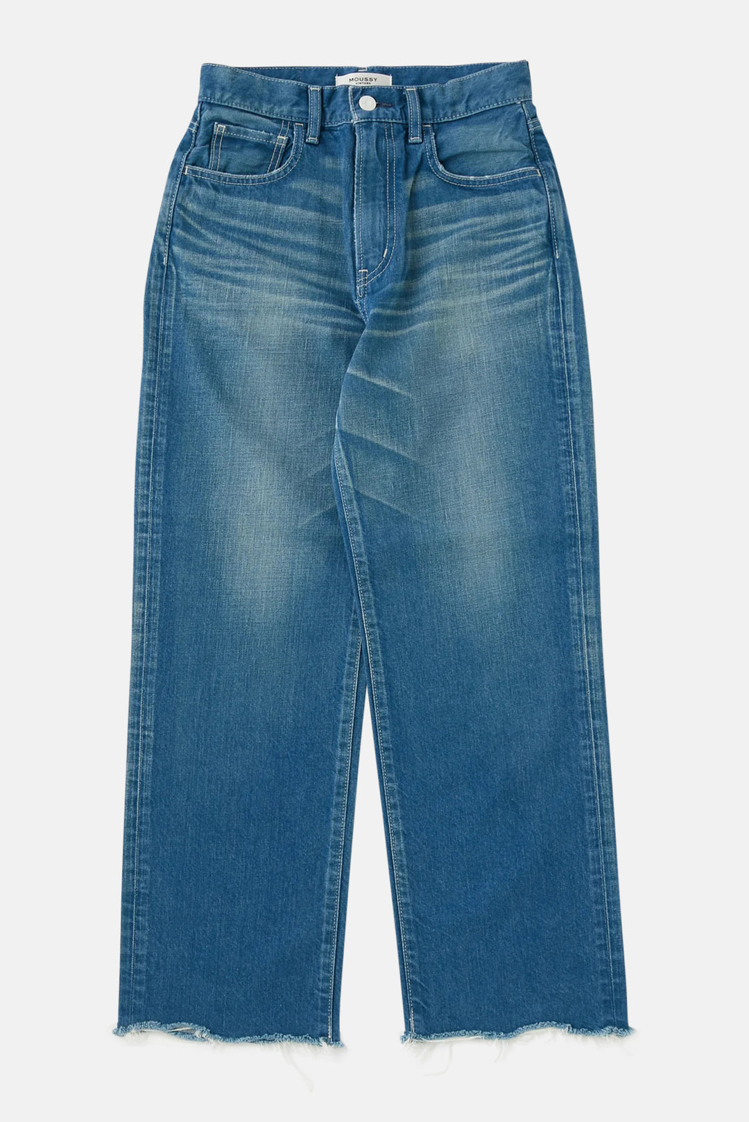 Walmore Wide Straight Jean Blue