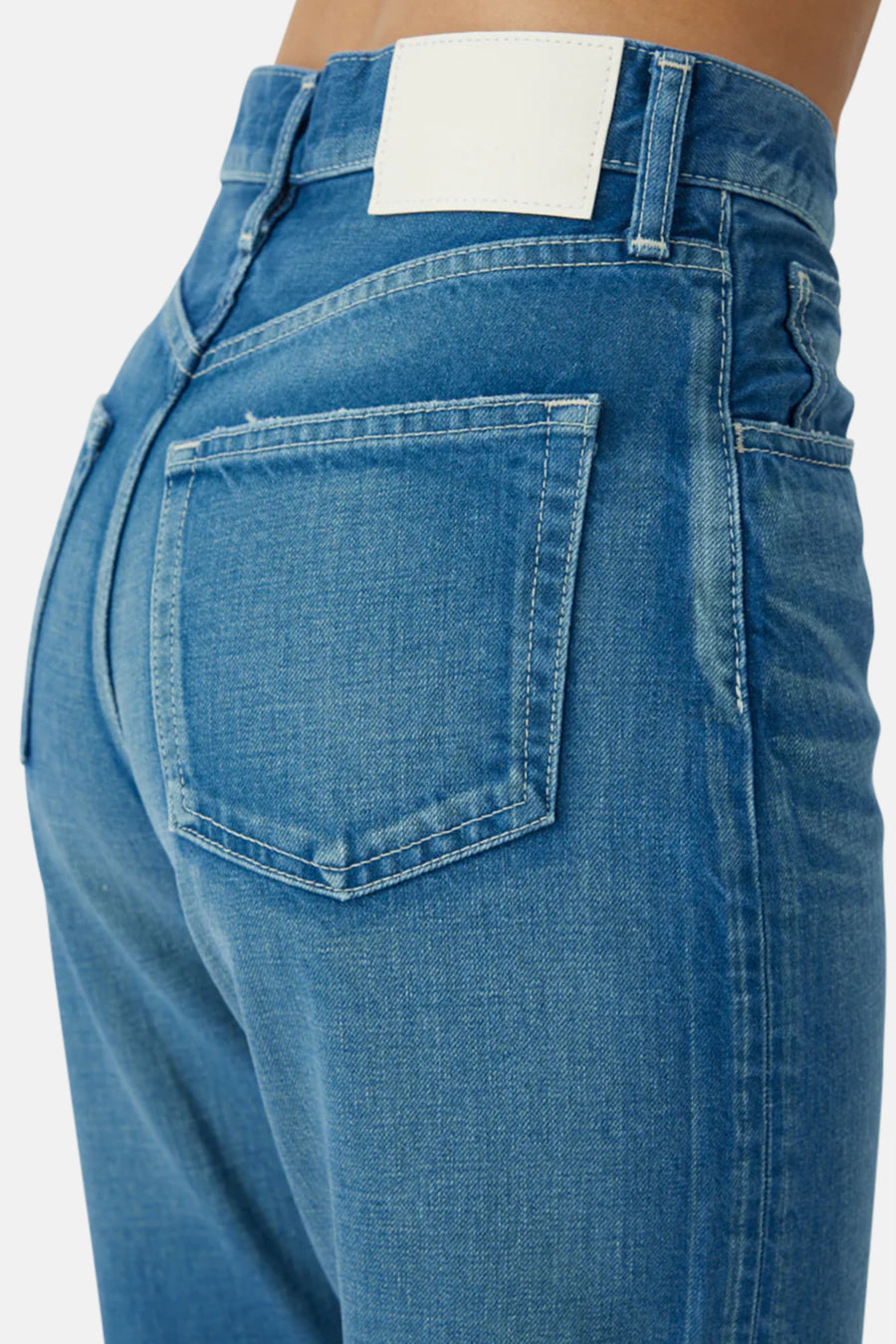 Walmore Wide Straight Jean Blue