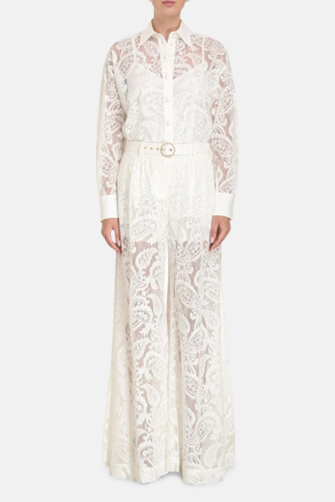 Wonderland Lace Pant Ivory