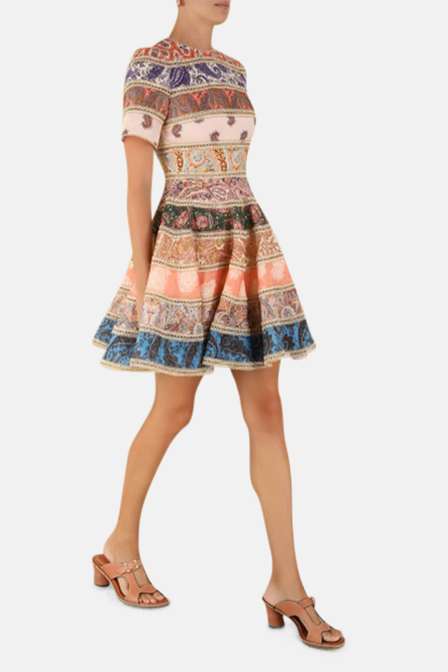 Devi Spliced Mini Dress