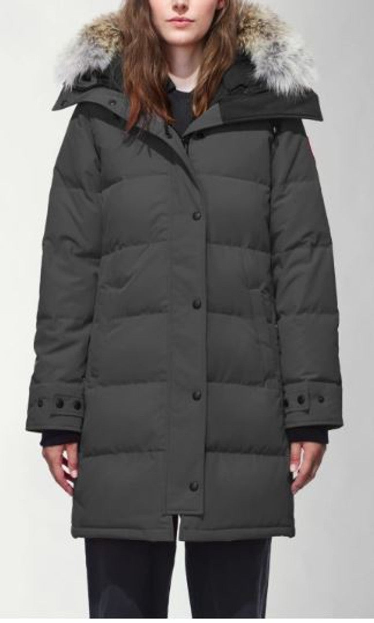 Women's Shelburne Parka Graphite - blueandcream