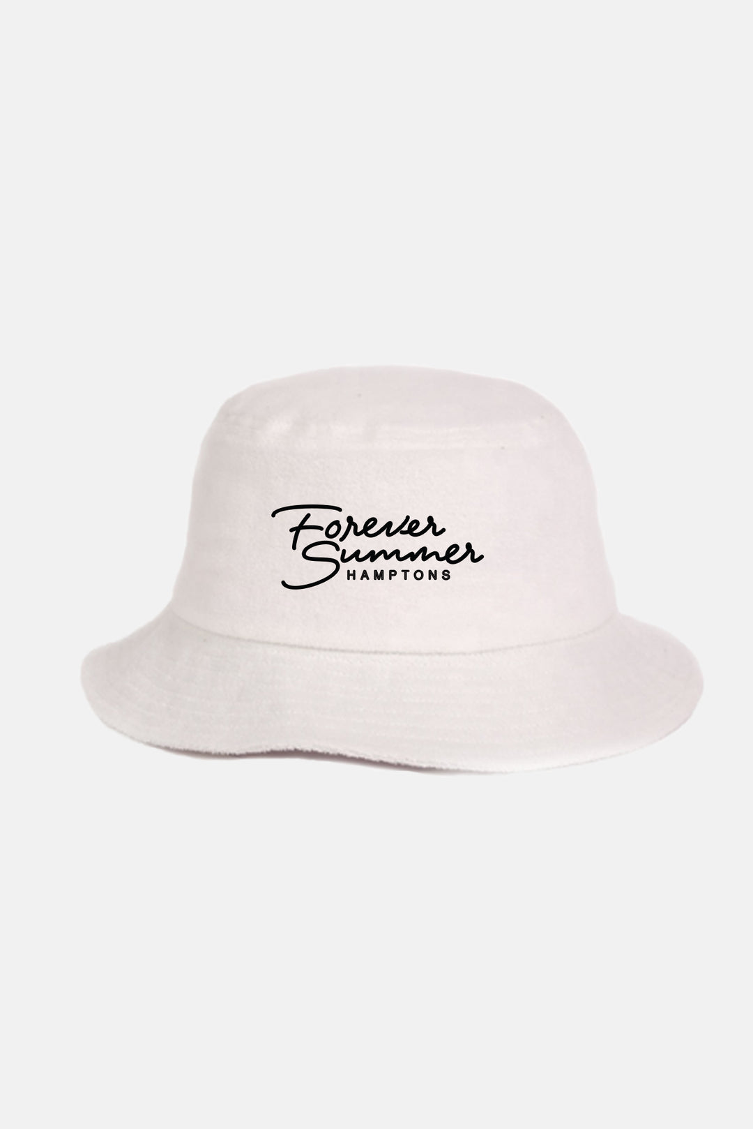 Forever Summer Bucket Hat White - blueandcream